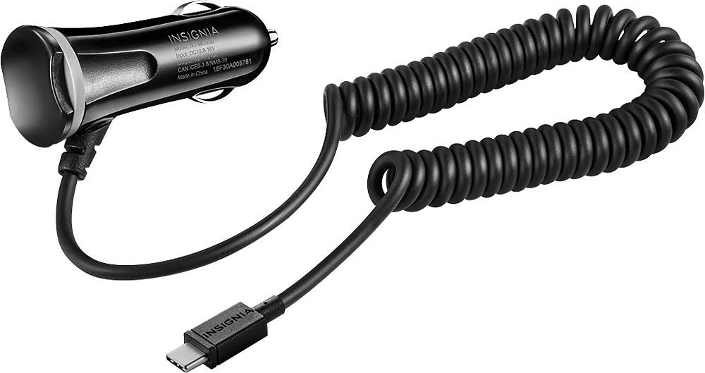 USB-C Car Charger - Black