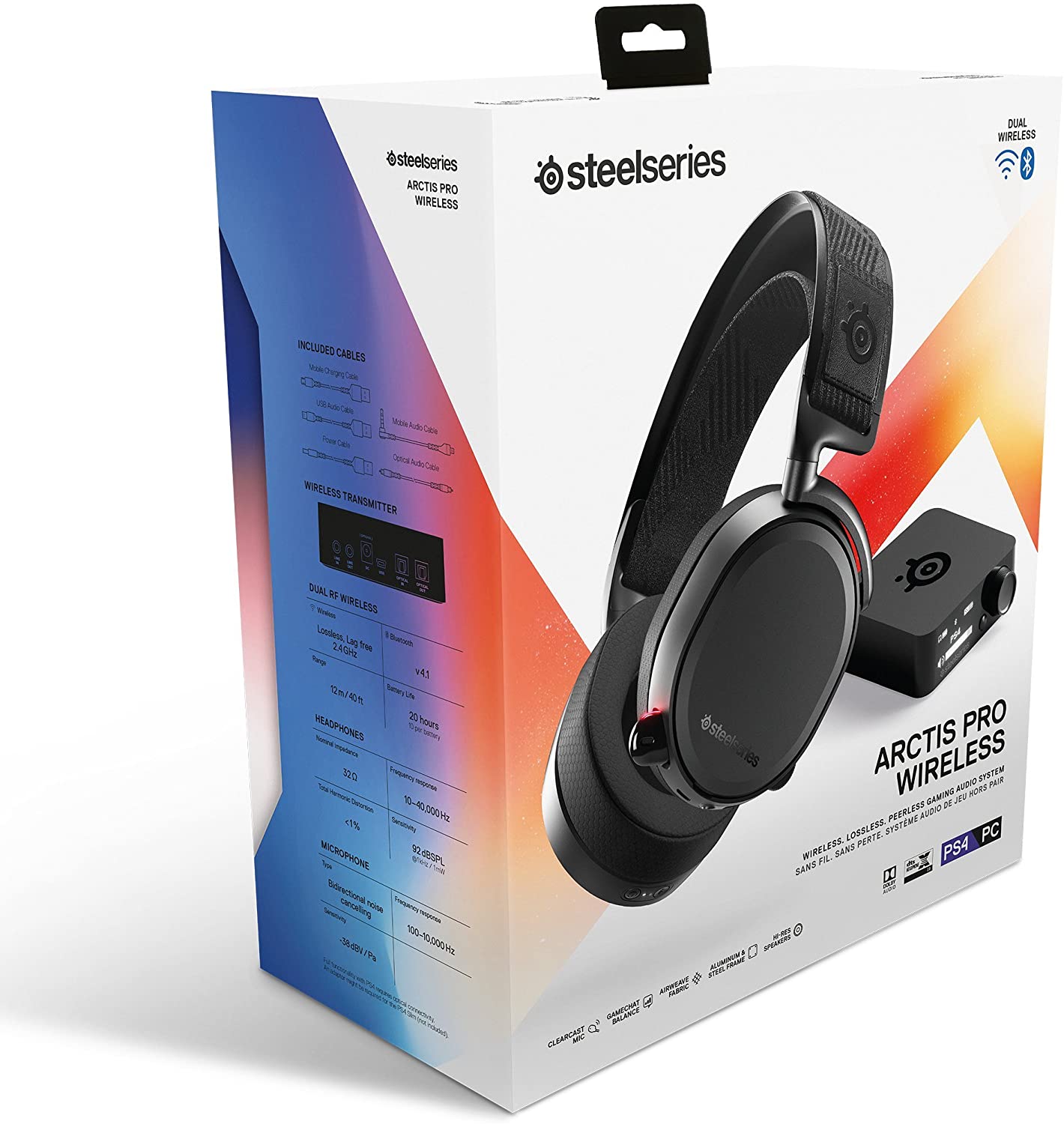 SteelSeries Arctis Pro Wireless Gaming headset mint 10/10 open box